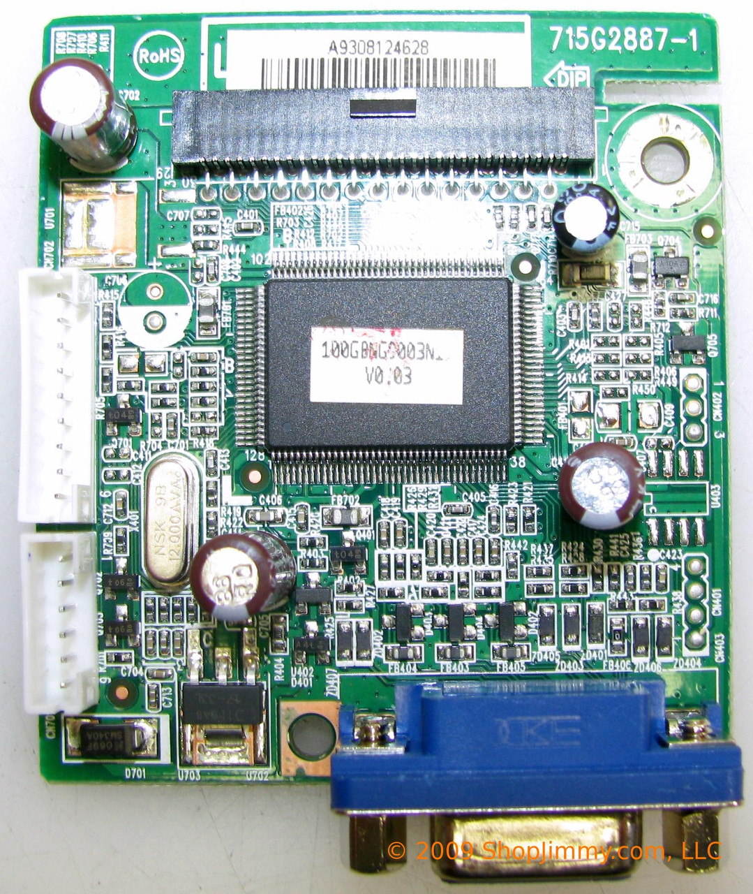 Acer CBPFGQ8CBBA047 ((T)GQ8CBBA047) Main Board for V193