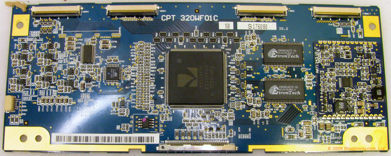 Insignia 1320WF01C0SB (CPT320WF01C) T-Con Board for NS-LCD32