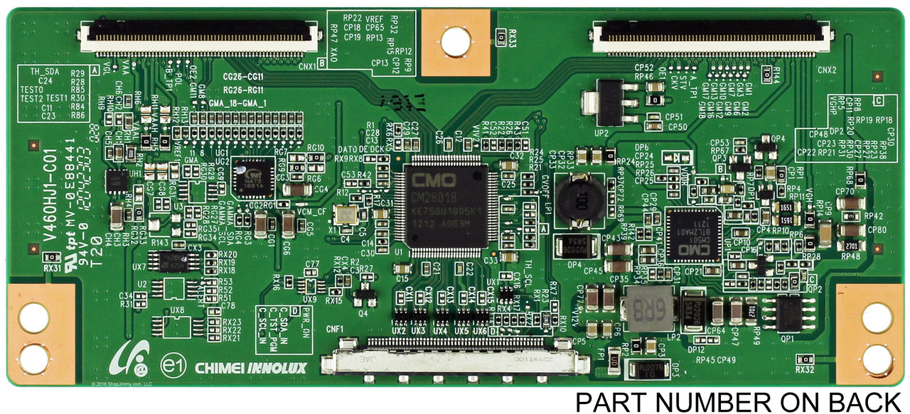 Element 35-D067090 (V460HJ1-C01) T-Con Board