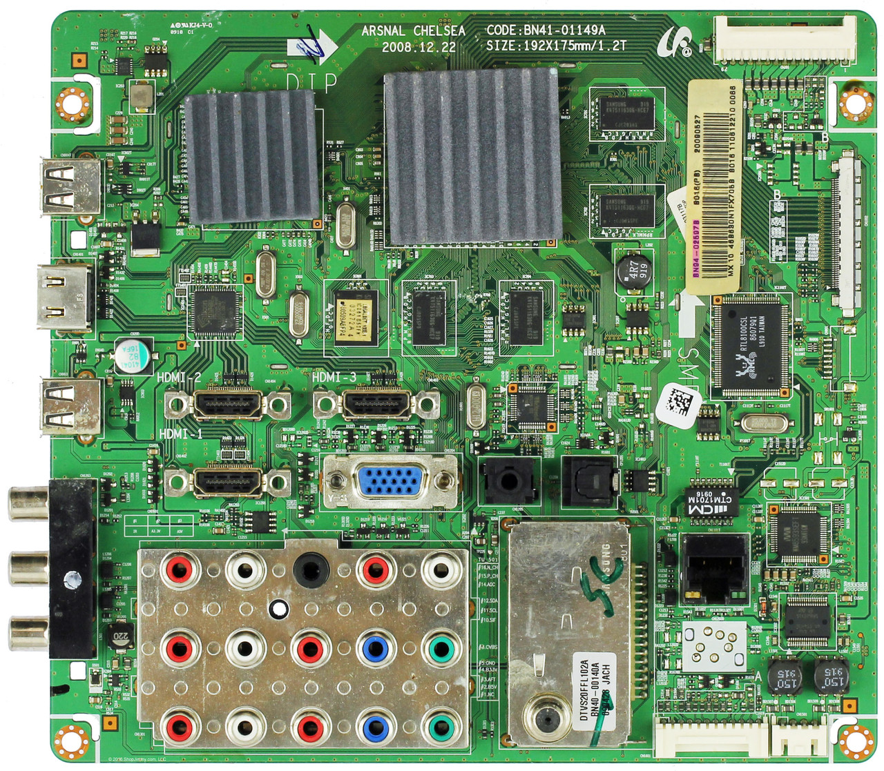 Samsung BN94-02597B Main Board for LN46B630N1FXZA