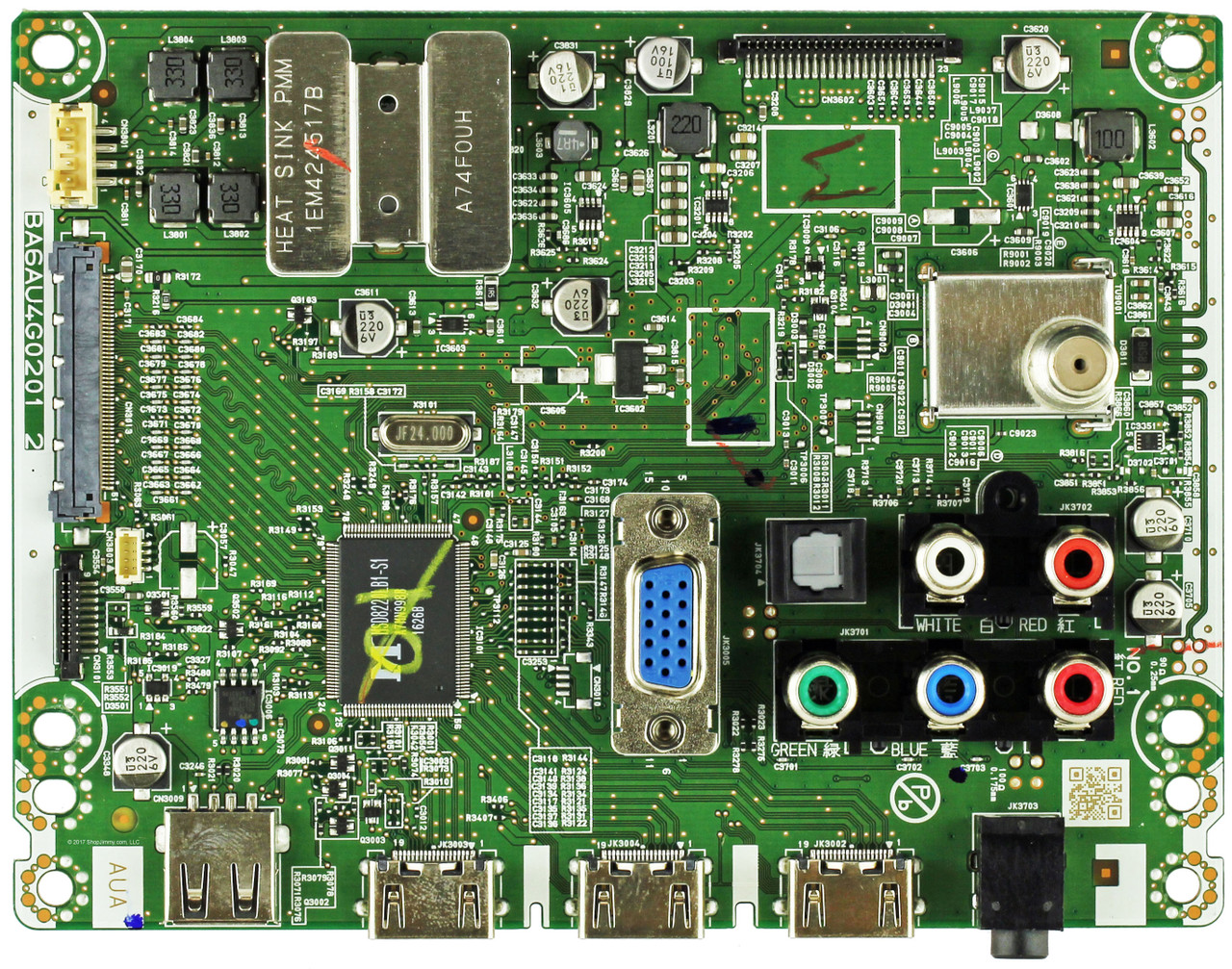 Sanyo A6AUAMMA-001 Main Board for FW50D36F (ME2 Serial)