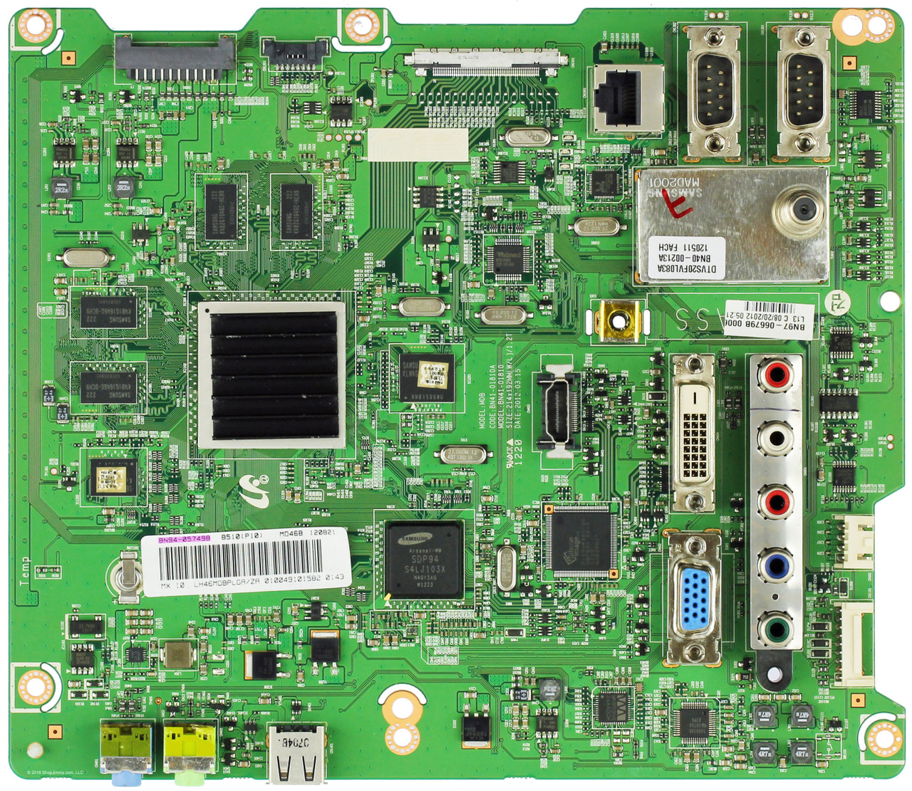 Samsung BN94-05749B Main Board for LH46MDBPLGA/ZA