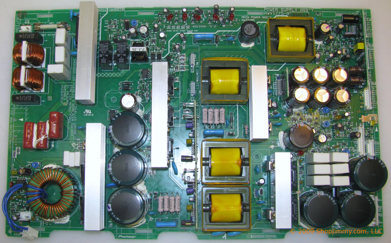 Pioneer AWV1775 Power Supply for PDP-502MX