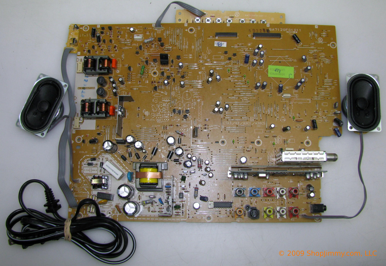 Sylvania A7124UH Main CBA for LC155SL8P