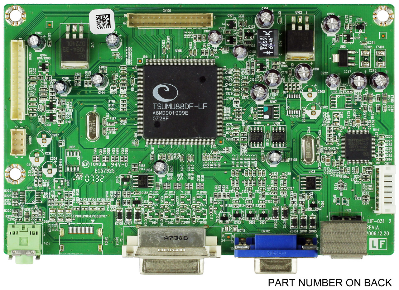 HP 790891300700R Main Board for W2207H