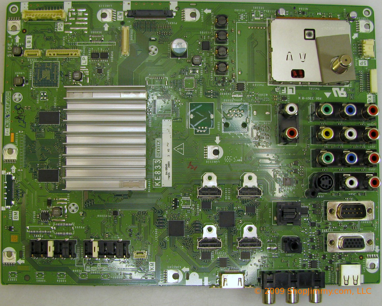 Sharp DUNTKE833FM03 (KE833, XE833WJ) Main Board for LC-46E77U