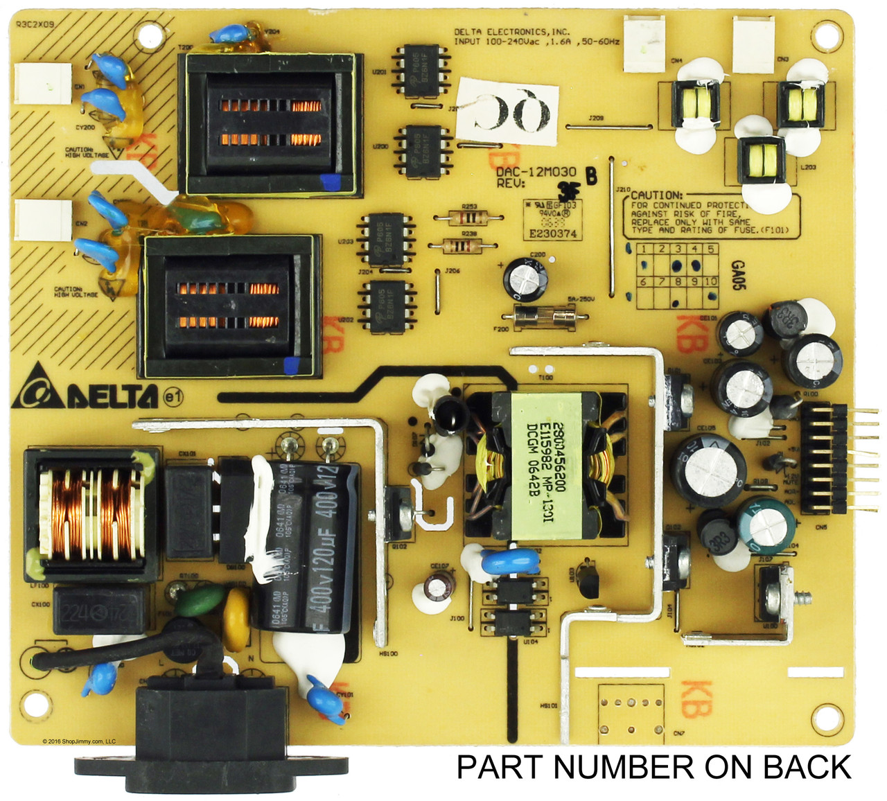 Westinghouse 27-D003318 Power Supply / Backlight Inverter for LTV-19W6