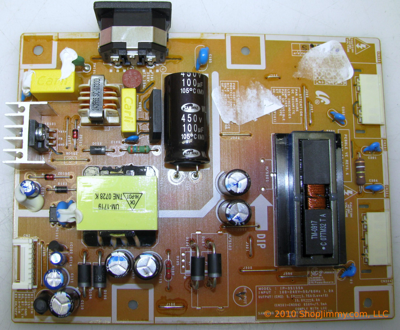 Samsung BN44-00124J Power Supply / Backlight Inverter