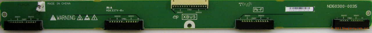 Hitachi FPF33R-XBU0035 (ND60300-0035, ND25112-D011) XBUS Board