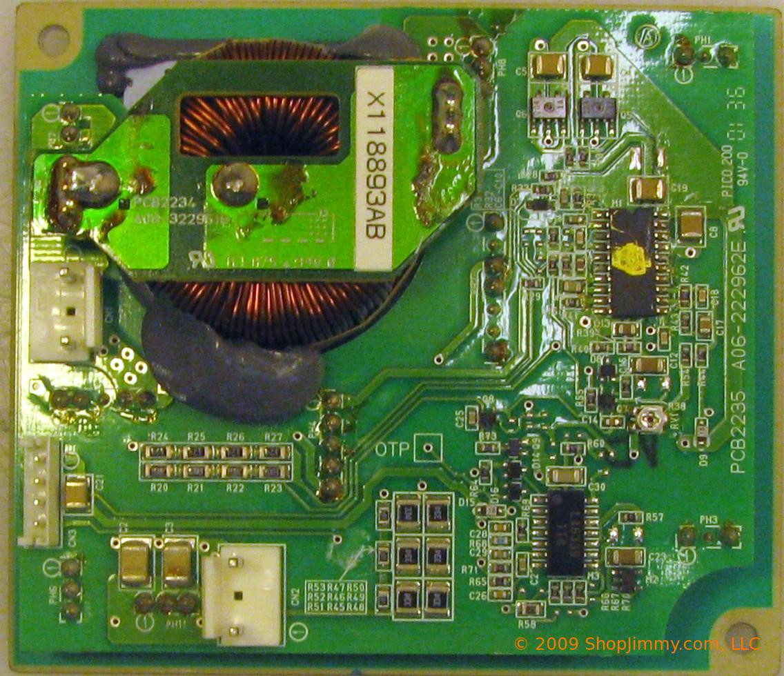 Pioneer PCB2235 (A06-222962D, X110543AA) PC Board