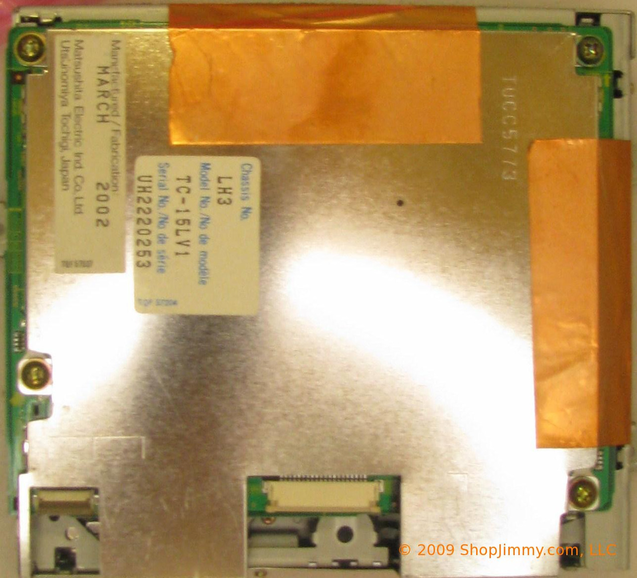 Panasonic RM-XY1527CC (TNPA2487) DVD Player