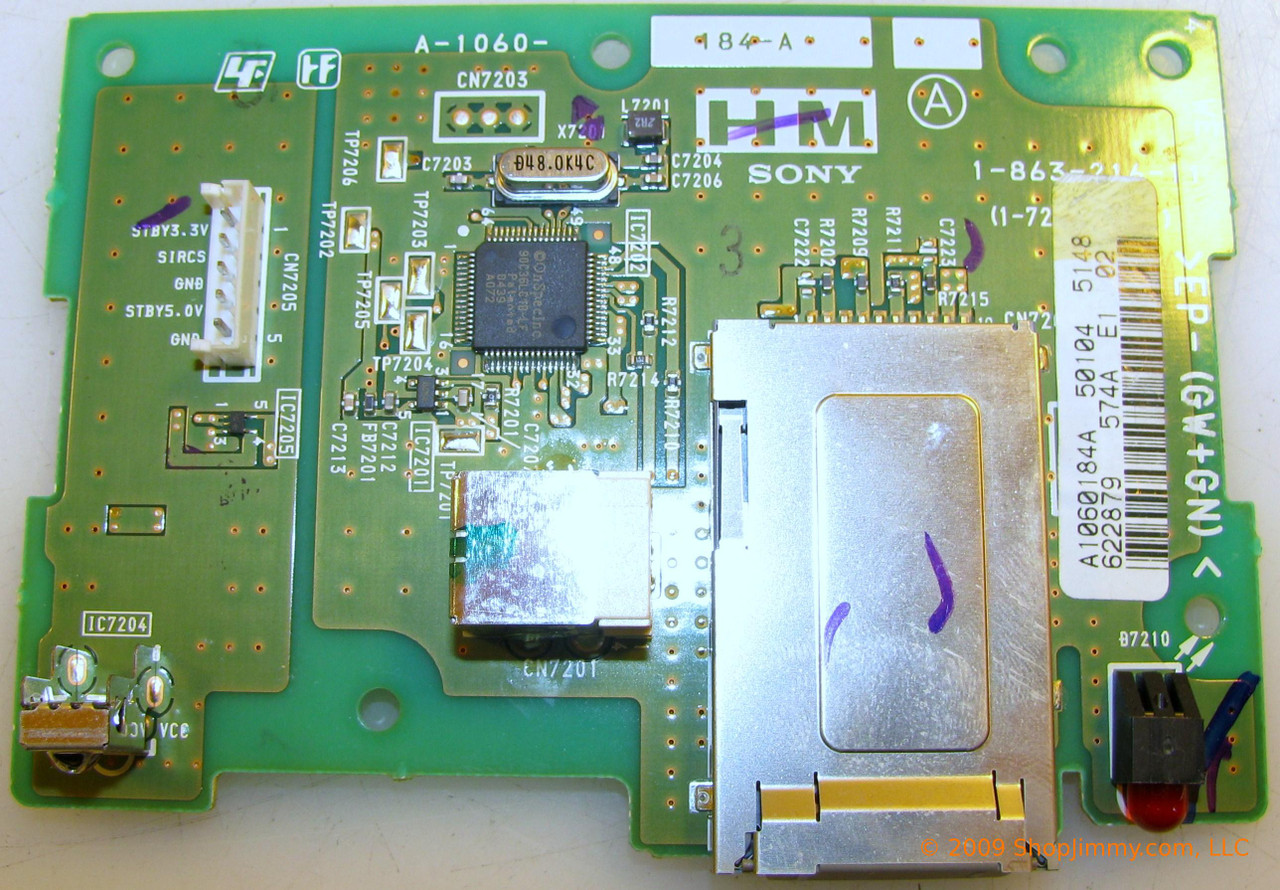 Sony A-1060-184-A (1-863-216-11, (1-724-628-11)) HM Board