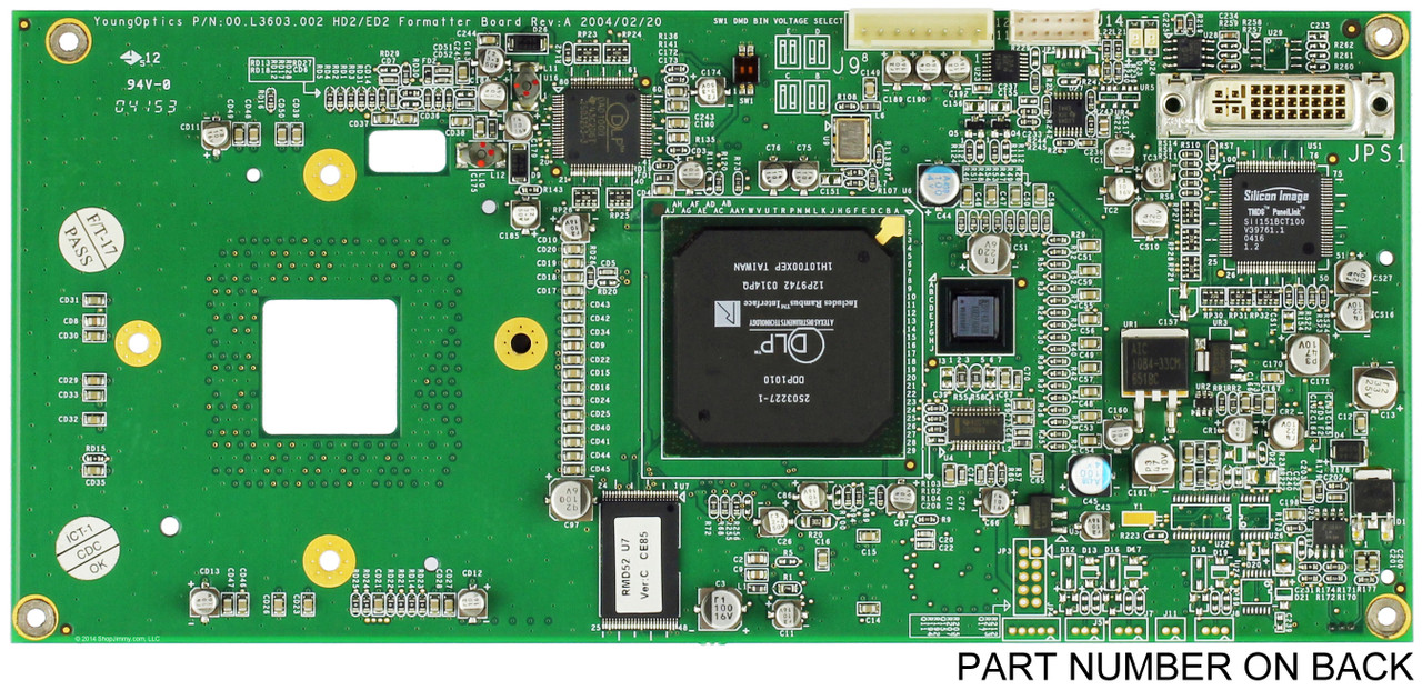 Mitsubishi BK.80L36.010 (00.L3603.002) Formatter Board