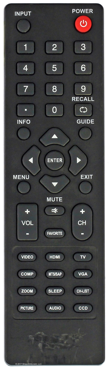 Dynex 153072-1 (DX-RC01A-12) Remote Control