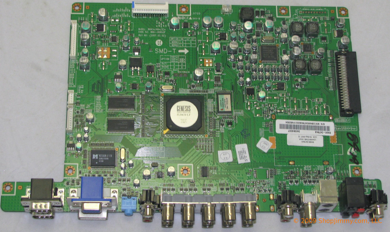 Samsung BN96-04784A (BN41-00692F) Main Board for 400PXN