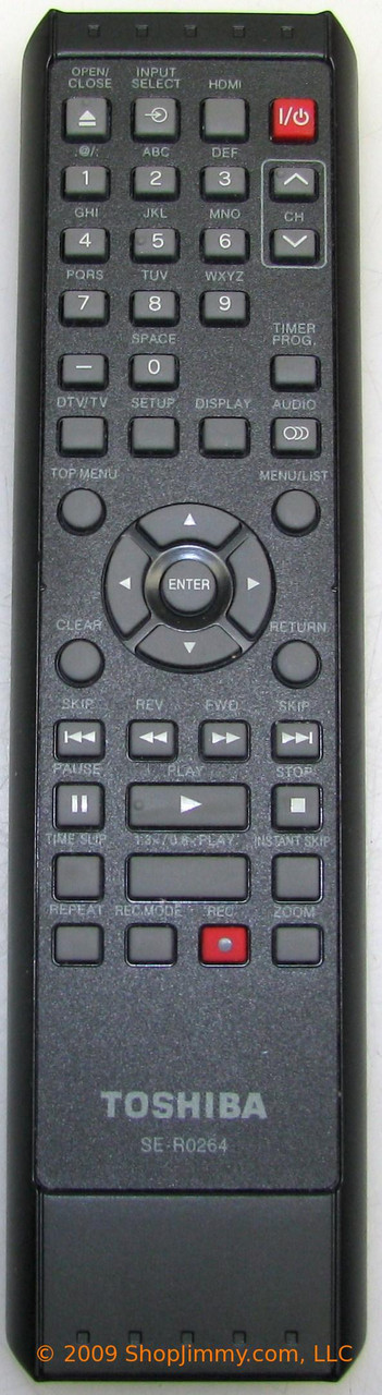 Toshiba 79103525 (SE-R0264, NB300UD, NB322UB) Remote Control