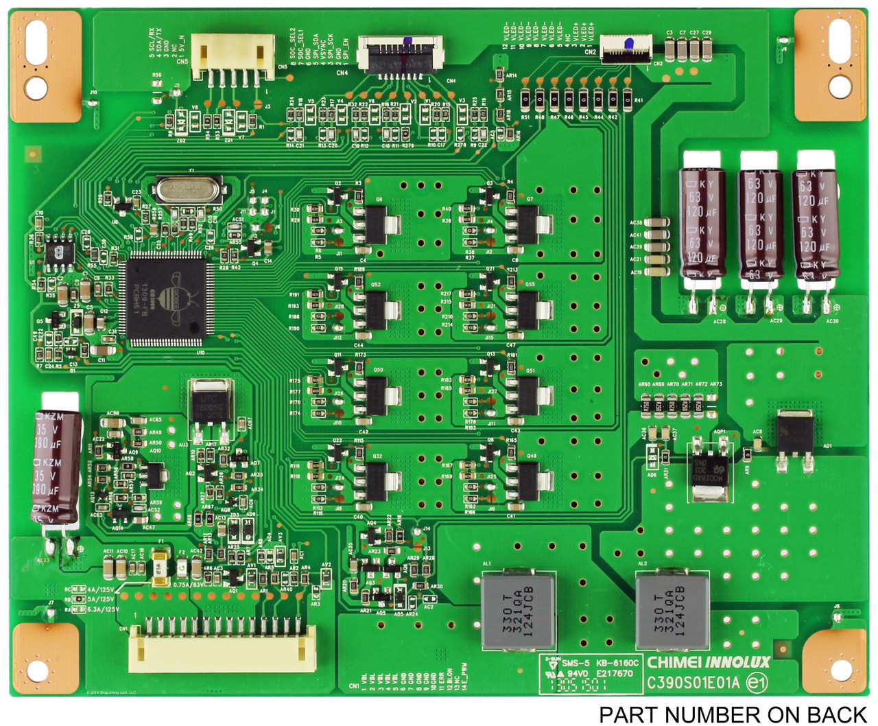 Seiki 2G-D091781 (C390S01E01A) LED Driver for SE39UY04