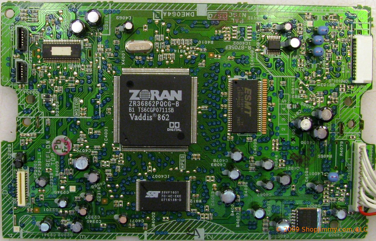 Toshiba 75006618 (3SA7106A, DME064A) DVD Board
