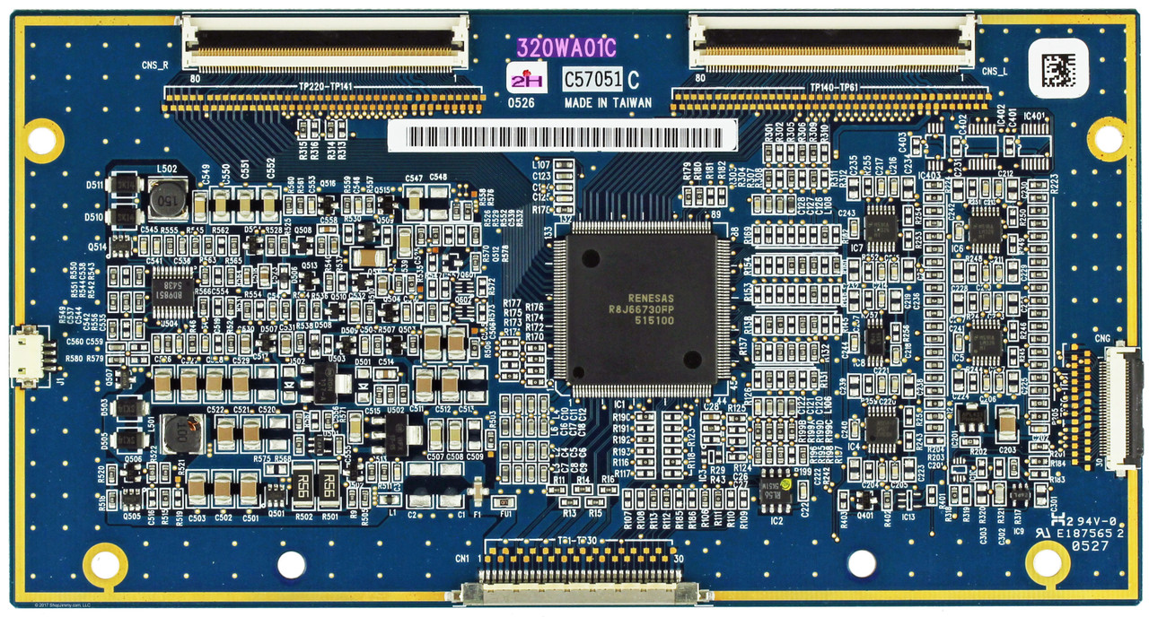 Ascent 2320WA01C2H (320WA01C 2H) T-Con Board for LU32A1A3