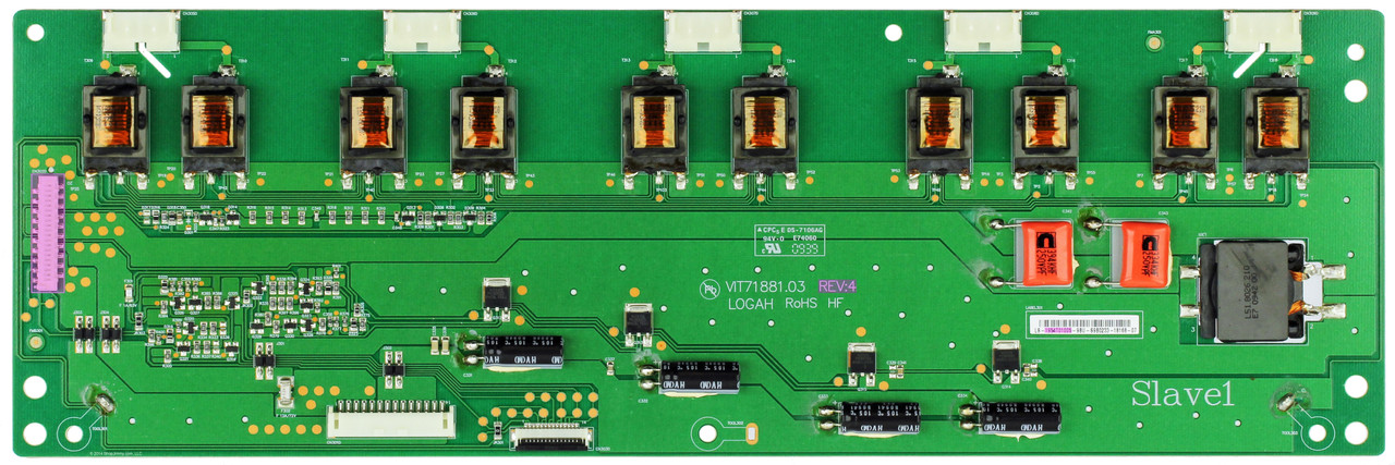 AUO 19.54T01.005 Backlight Inverter Slave 1 Rev:4