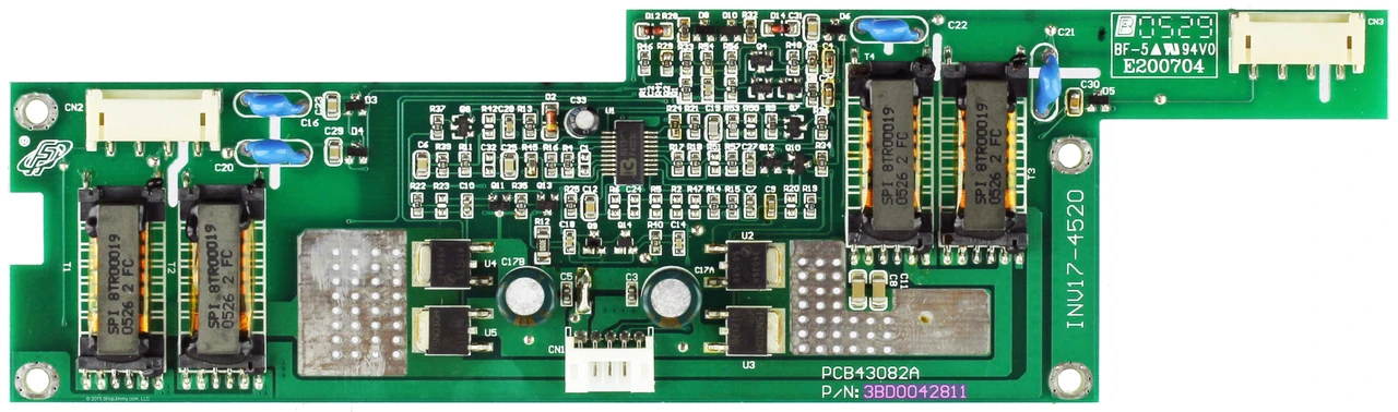 Malata 3BD0042811 (PCB43082A, INV17-4520) Backlight Inverter