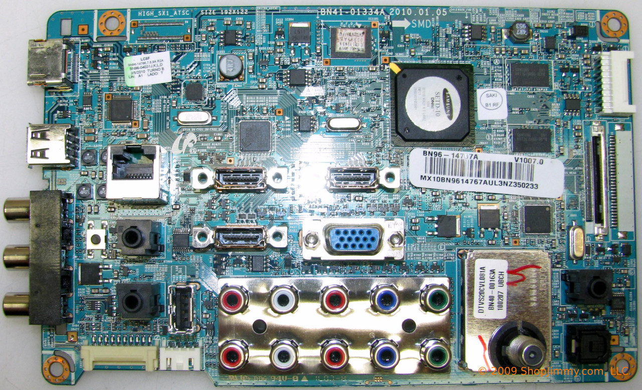 Samsung BN96-14767A Main Board for LN37C550J1FXZA