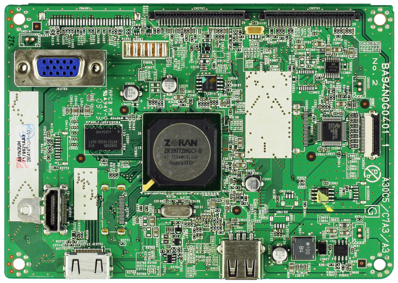 Sylvania A91N3UH (BA94N0G04011) Digital Main CBA for LC195SLX