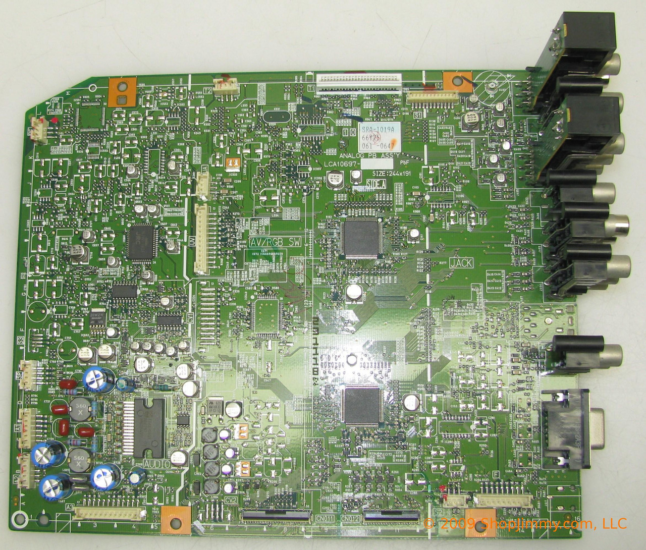 JVC SRA-1019A-M2 (SRA-1019A, LCA10697-001D) Analog Board