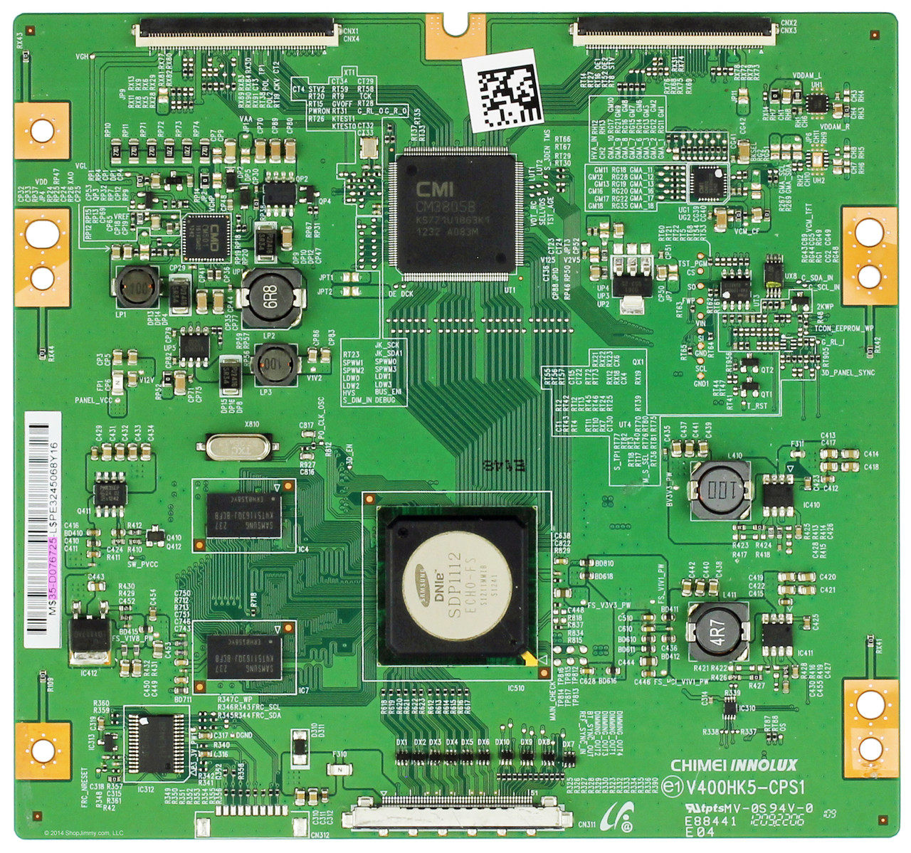 Samsung BN96-21654A (35-D076725, V400HK5-CPS1) T-Con Board