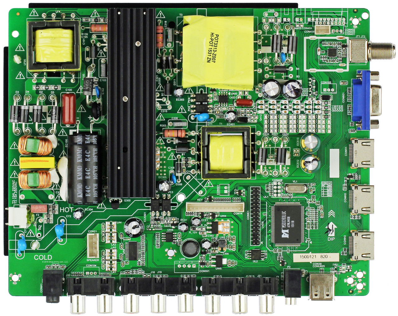 Proscan PLDED5068A-D (A1507 Serial) Main Board / Power Supply