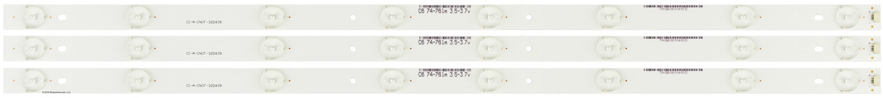 Westinghouse IC-A-CNCF-32D439 Replacement LED Backlight Strips (3)