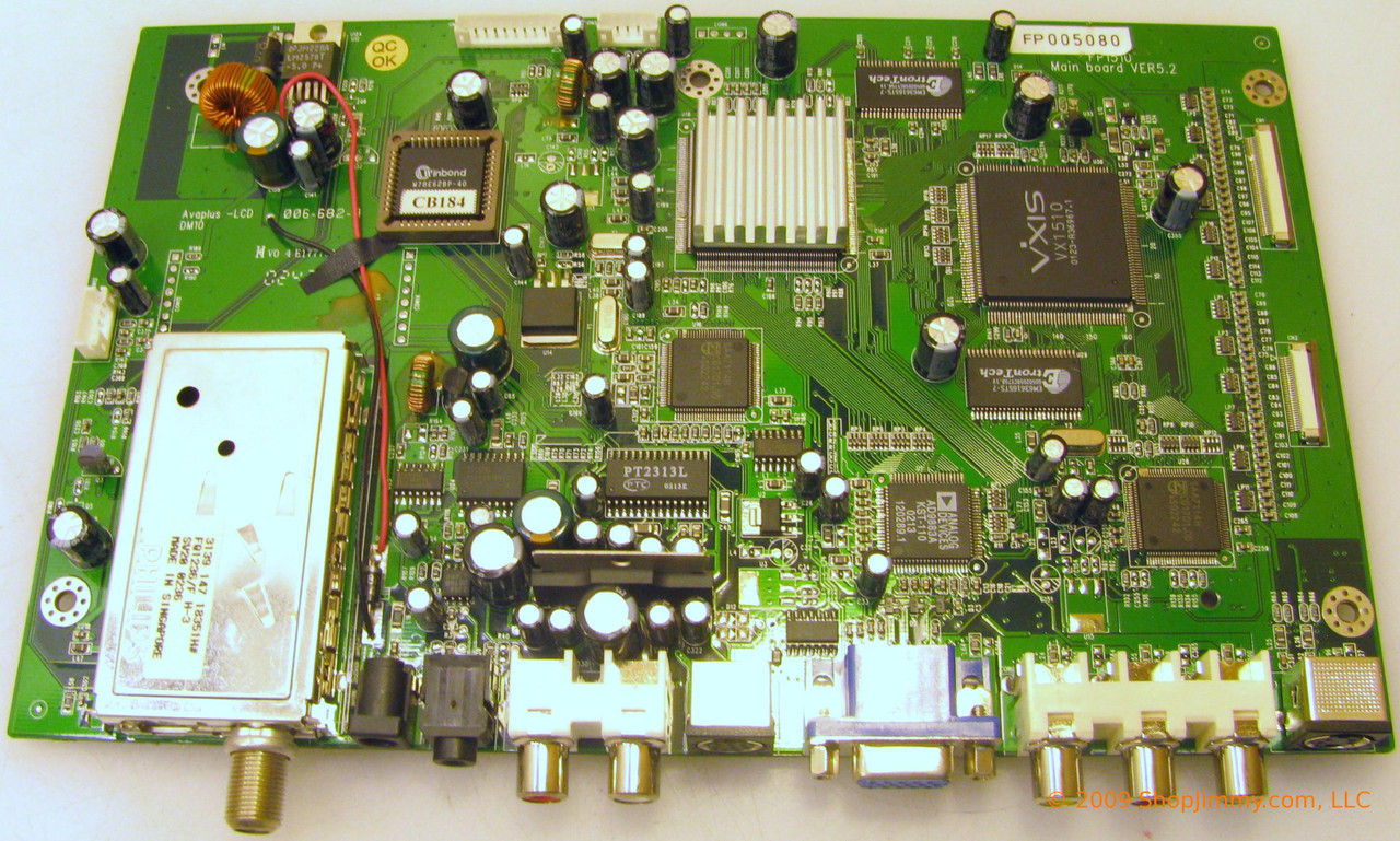 Audiovox FP1510 Main Board