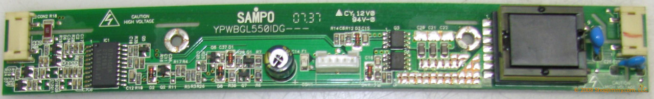 Sampo LTV0391 (YPWBGL550IDG---) Backlight Inverter