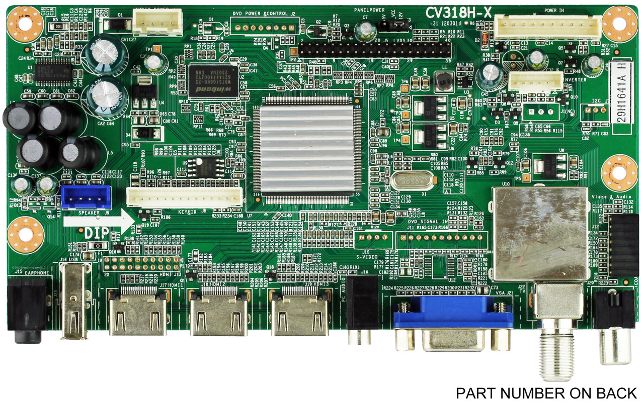 Westinghouse 29H1641A Main Board for CW40T8GW Version 3