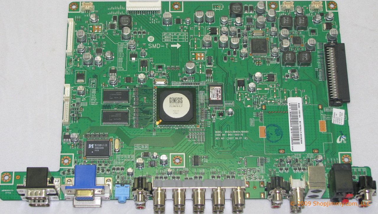 Samsung BN94-00919N Main Board for LS46BHZNB/XAA 460PXN