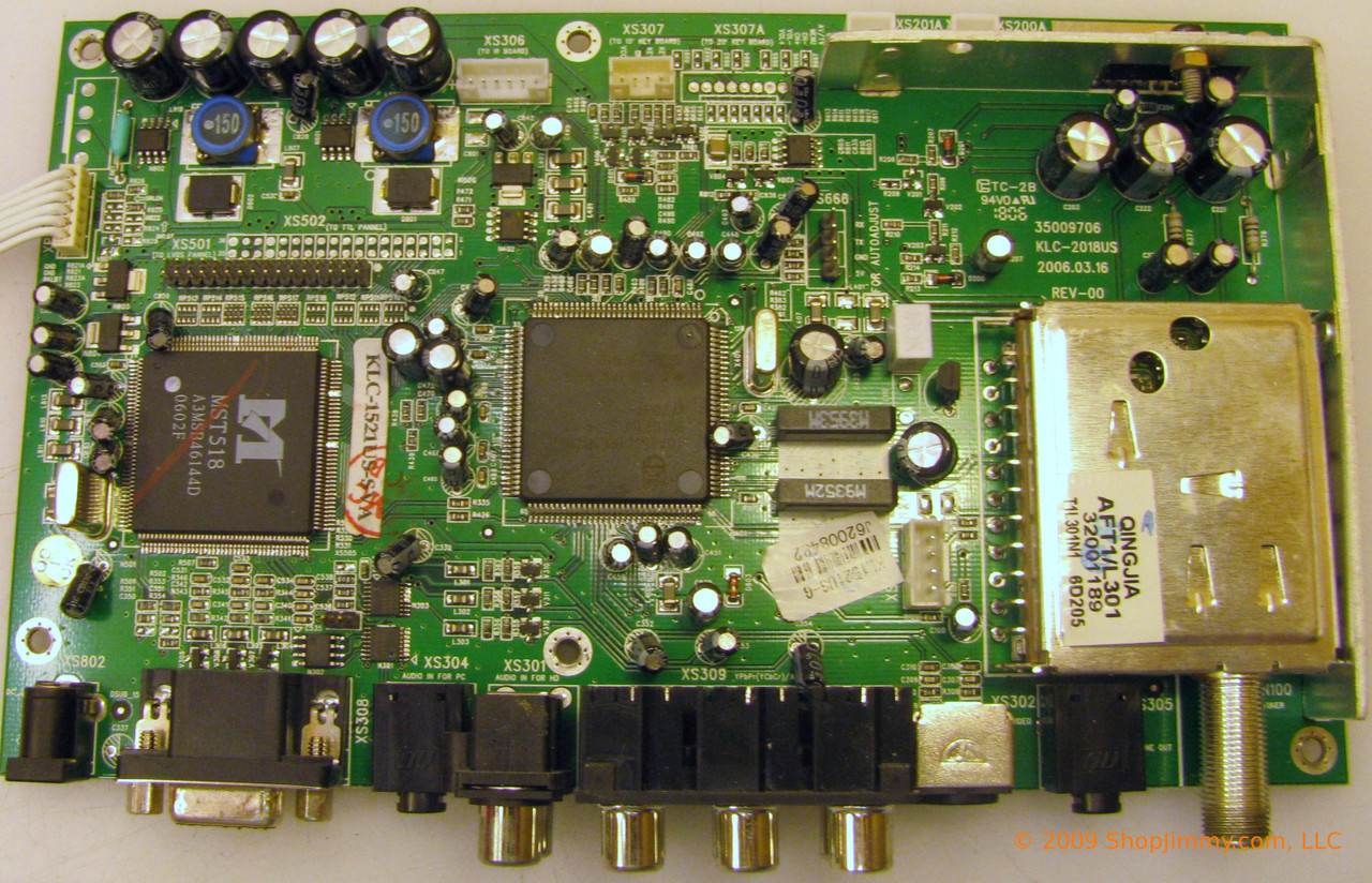 Insignia KLC-1521US (KLC-2018US) Main Board for NS-15LCD