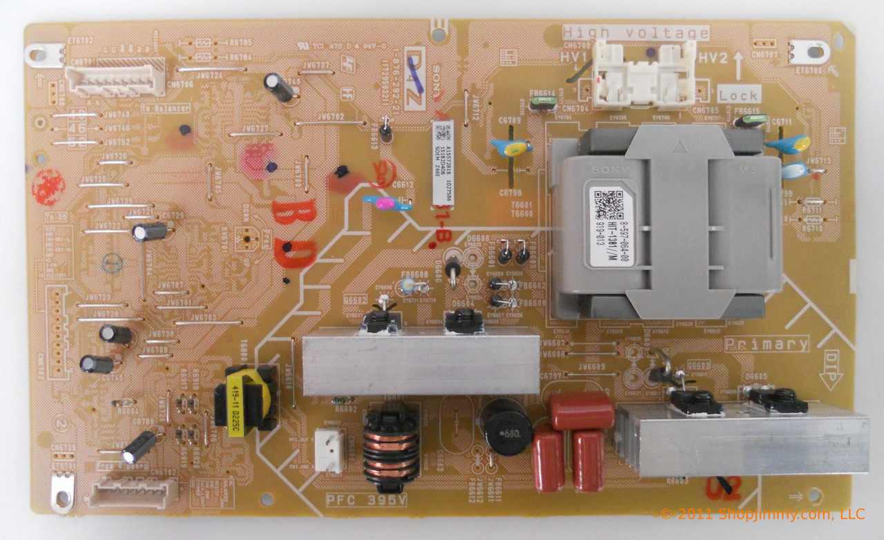 Sony A-1557-281-B (1-876-292-21) D4Z Board for KDL-46Z4500