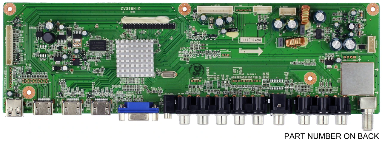 Westinghouse TI11355 (1110H1490, CV318H-D) Main Board for VR-3235