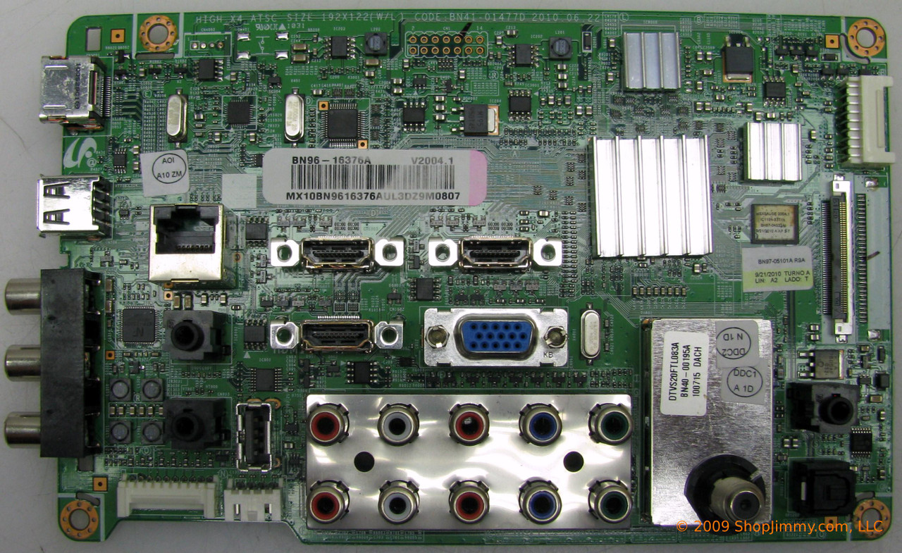 Samsung BN96-16376A Main Board for LN32C550J1FXZA