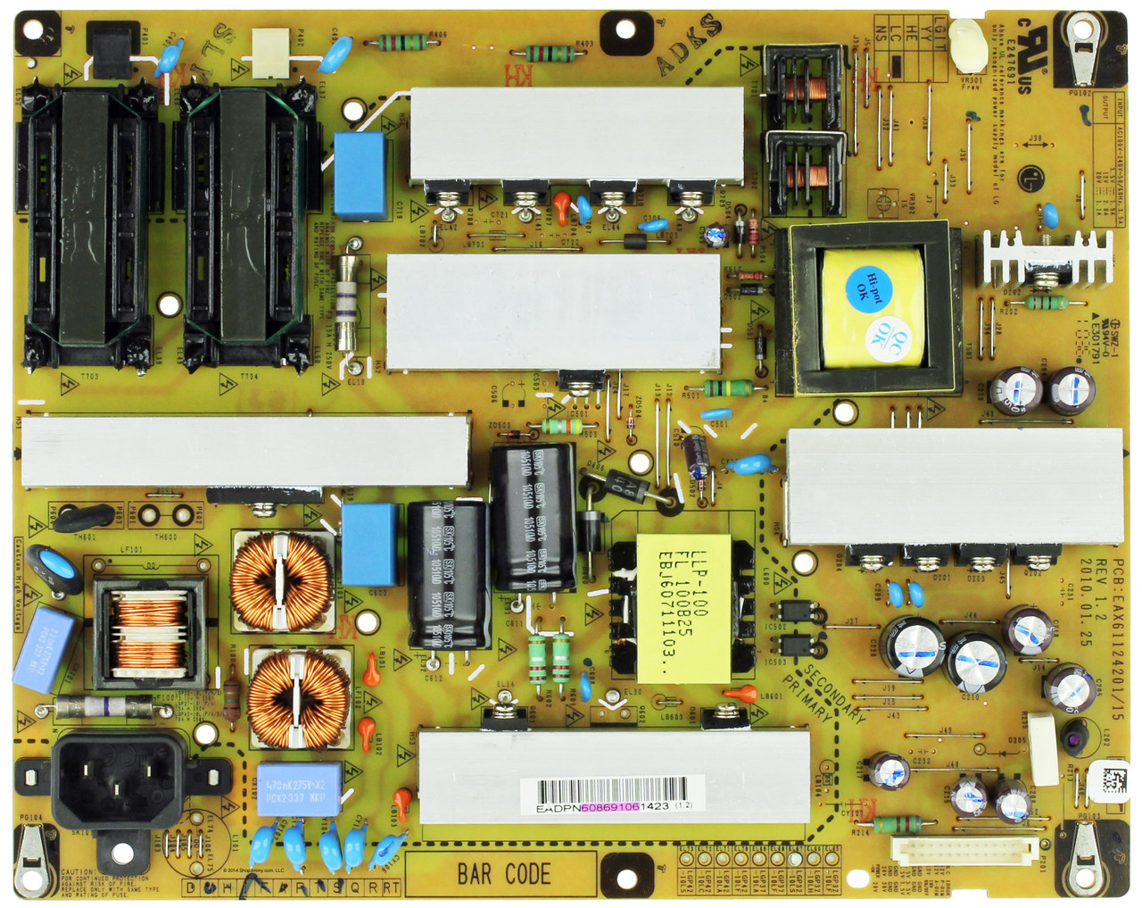 LG EAY60869106 (EAX61124201/14, LGP32-10LS) Power Supply / Backlight Inverter