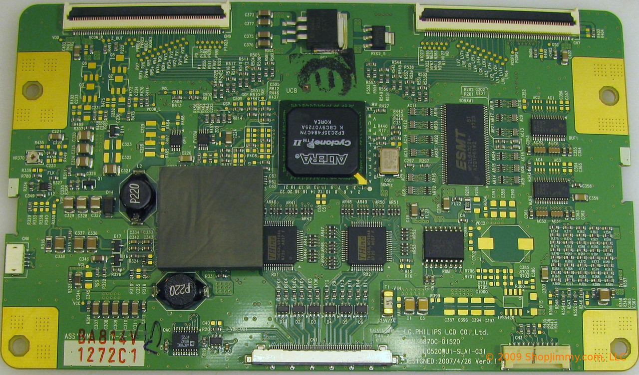 LG 6871L-1272C (6870C-0152D) T-Con Board for 52LB5D-UC