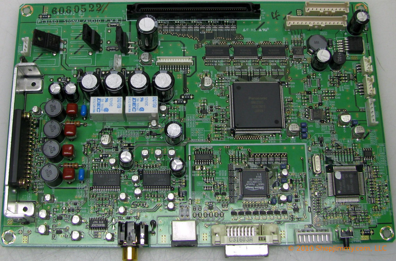 Hitachi JA04632 Signal/Audio PWB.