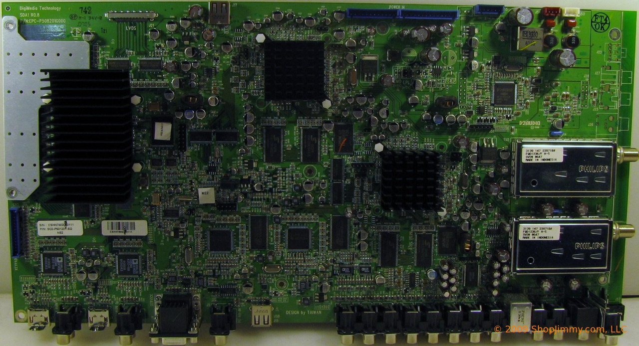Olevia SC0-P501201-SI2 Main Board for 742-B11