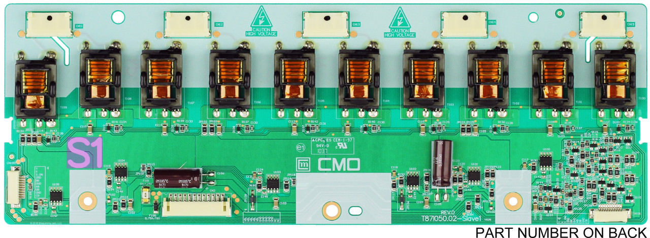 CMO 27-D030848-S1 (27-D030848-S1) Backlight Inverter Slave 1