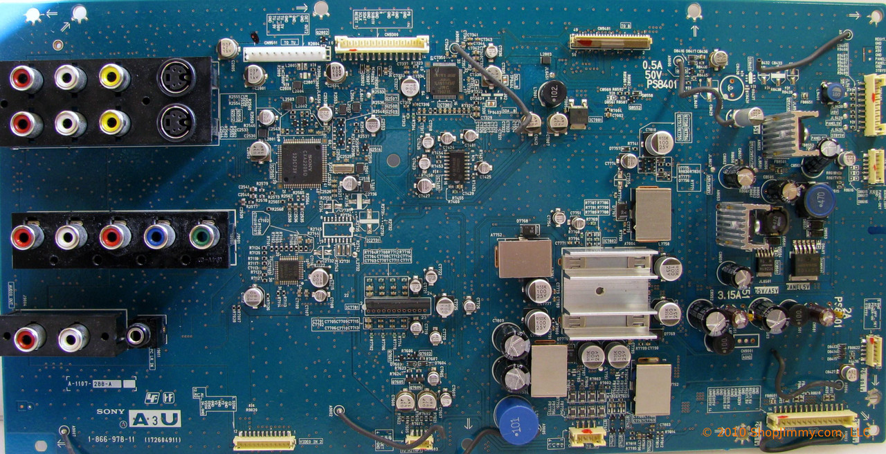 Sony A-1107-288-A (1-866-978-11) A3 Mounted Pc Board