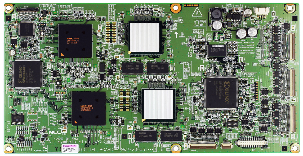NEC PKG42D2C1 (942-200551***, PKG42D2C1 02A-06) Digital Board