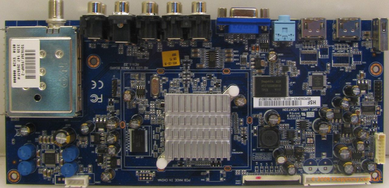 Westinghouse 60.EB17M.10B Main Board for SK-26H640G TW-60401-C026H