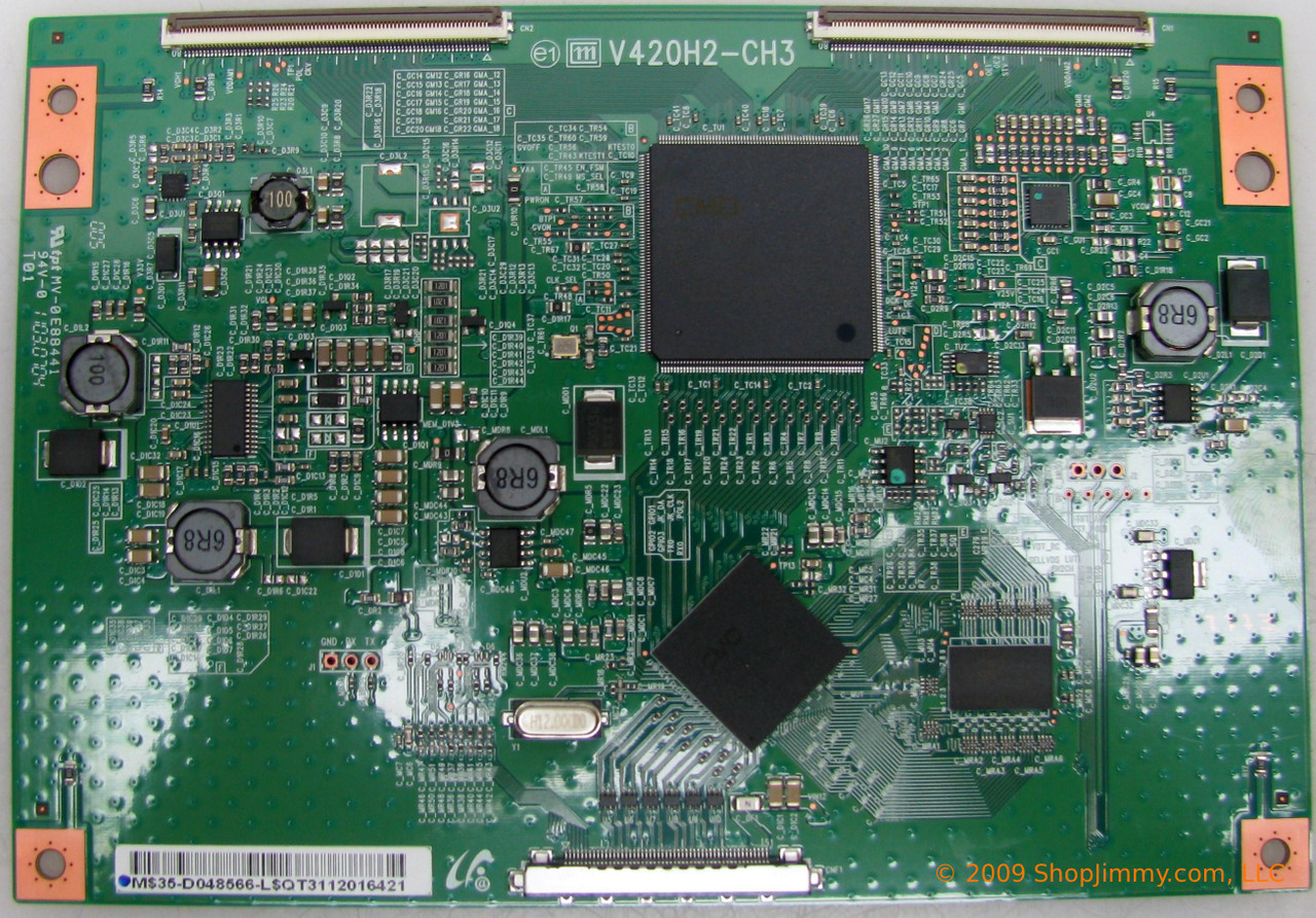 Westinghouse 35-D048566 T-Con Board for VR-5525Z TW-63911-C055B