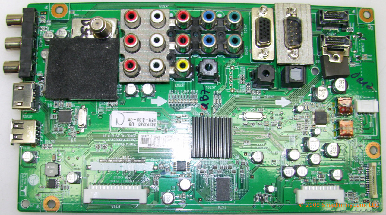 Zenith EBT61082703 Main Board for Z42PJ240-UB.AUSLZUR