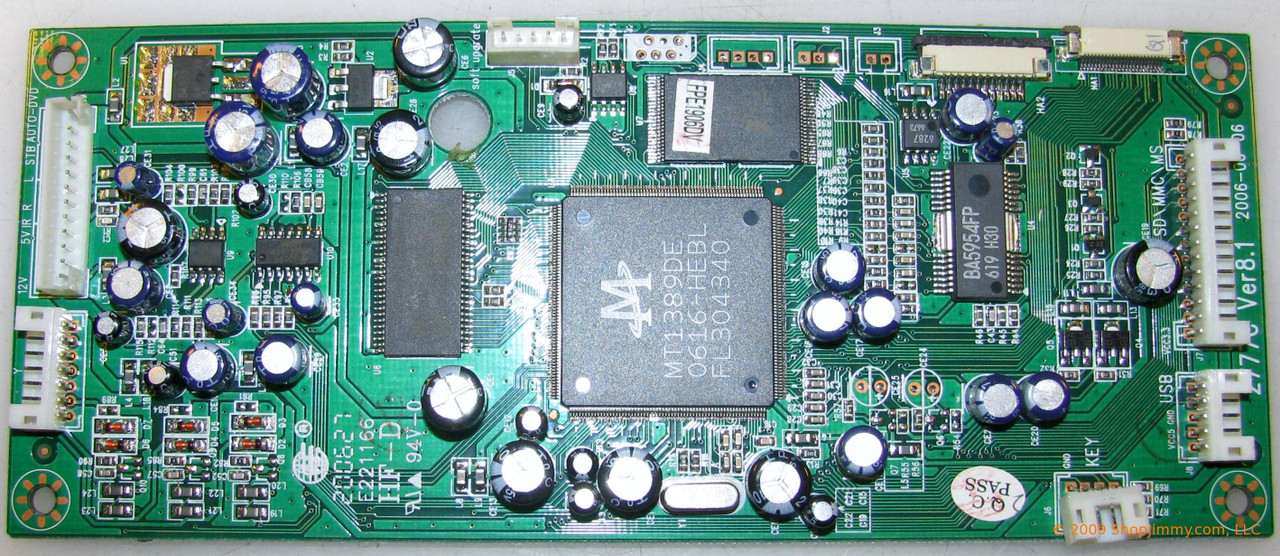 Audiovox 2777C Ver8.1 PC Board